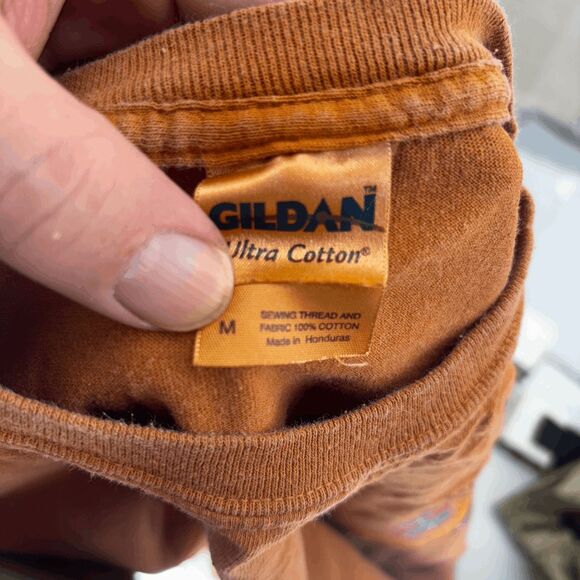 Arches National Park T-Shirt Orange Gildan Graphic Tee Unisex Size medium - Picture 5 of 5